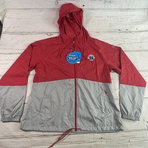 Vintage Columbia Washington Wizards Windbreaker Jacket Womens XL Full Zip NWT
